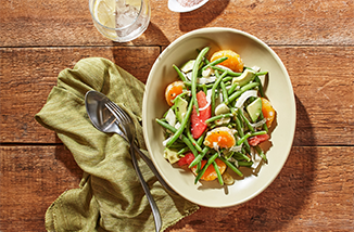 Green beans, fennel and citrus salad